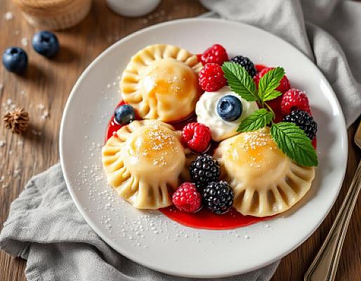 Вареники с творогом