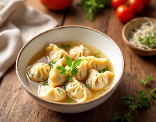 Пельмени из курицы